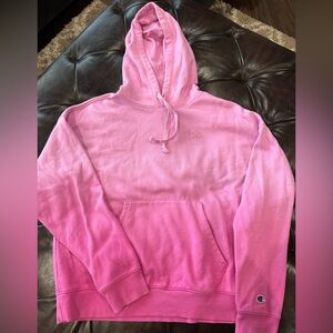 Pink ombré Champion Hoodie